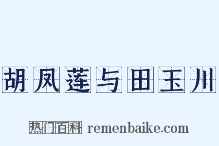 胡凤莲与田玉川是什么意思的图片